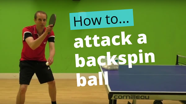 Forehand topspin vs backspin - basic technique