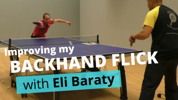 Improving my backhand flick