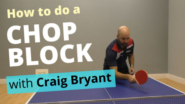 How to do a chop block