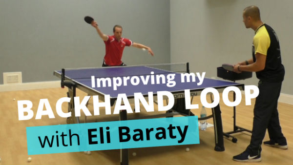 Improving my backhand loop