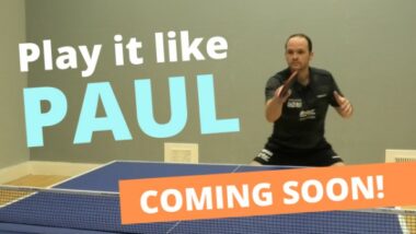 New videos coming in 2019, featuring Paul Drinkhall and Craig Bryant