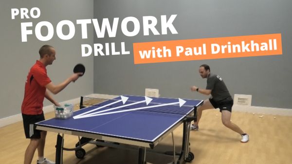 Paul Drinkhall’s favourite footwork drill