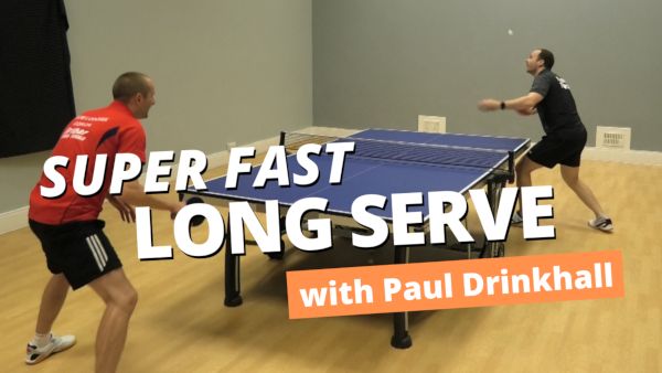 How to do a super fast long serve