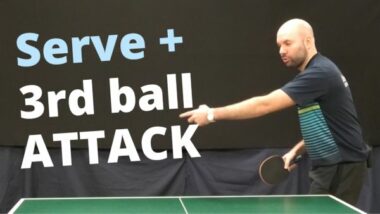 Serve + 3rd ball attack