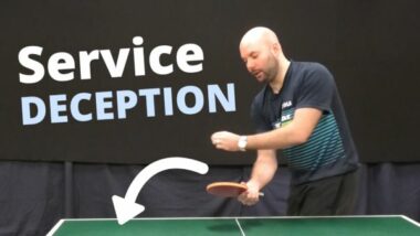 Trick your opponents with service deception