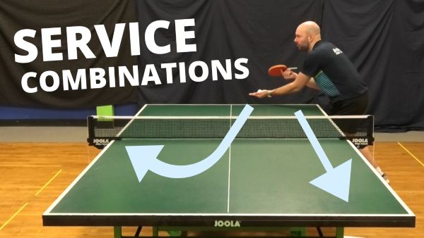 Service combinations to confuse your opponents