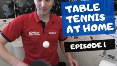 Table tennis at home