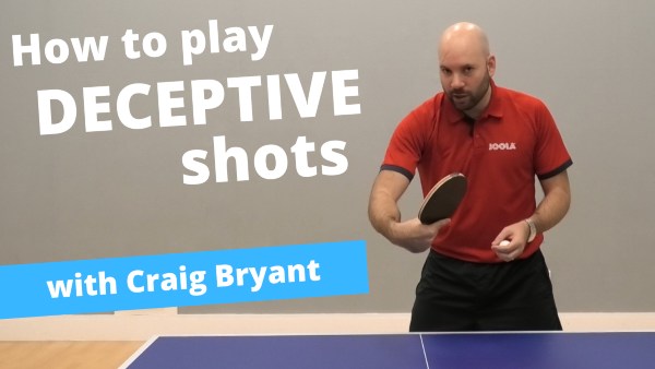 How to play deceptive shots