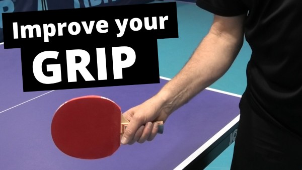 How to improve your table tennis grip