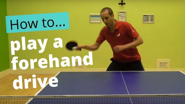 Forehand drive - basic technique