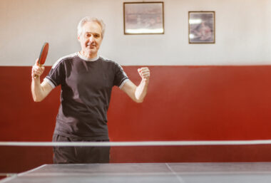 Adapting your table tennis game as you get older