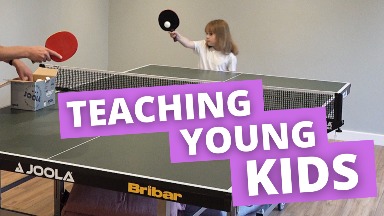 How to teach young kids to play table tennis