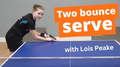 Why you should use a two bounce serve
