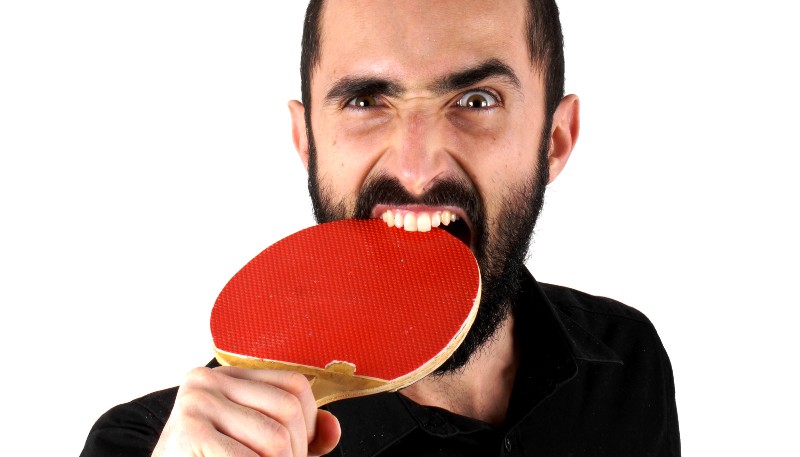 What’s your excuse when you lose a table tennis match?